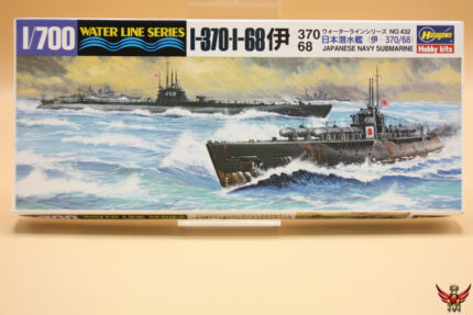 Hasegawa 1/700 IJN Submarine I-370 and I-68 water line series