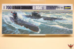 Hasegawa 1/700 German Submarine U Boat VIIC and IXC water line series