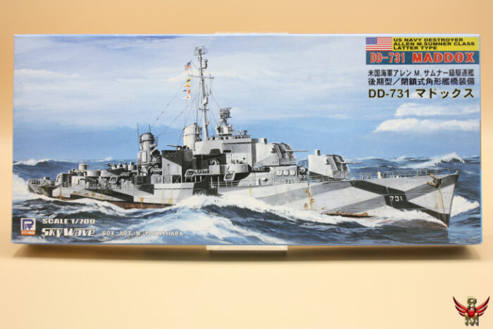 Skywave Pit Road 1/700 US Navy Destroyer DD-731 Maddox