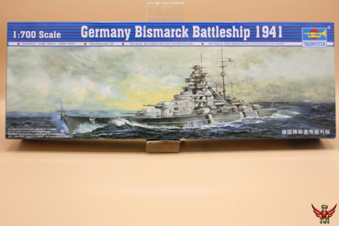 Trumpeter 1/700 Germany Bismarck Battleship 1941