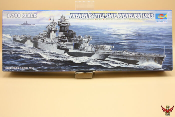 Trumpeter 1/700 French Battleship Richelieu 1943
