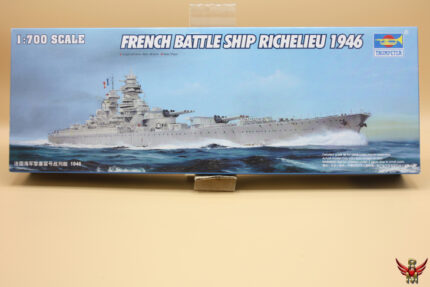 Trumpeter 1/700 French Battleship Richelieu 1946