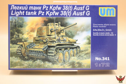 Uni Models 1/72 German Light Tank PzKpfw 38t Ausf G