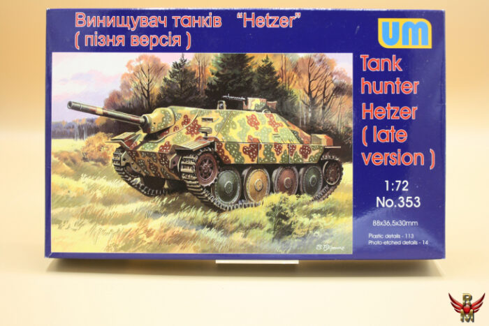 Uni Models 1/72 German Tank Hunter Hetzer late version