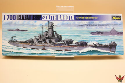 Hasegawa 1/700 USA Battleship South Dakota water line series
