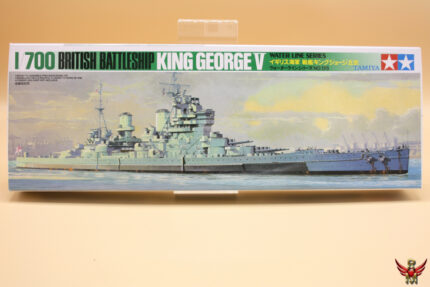 Tamiya 1/700 British Battleship King George V water line series