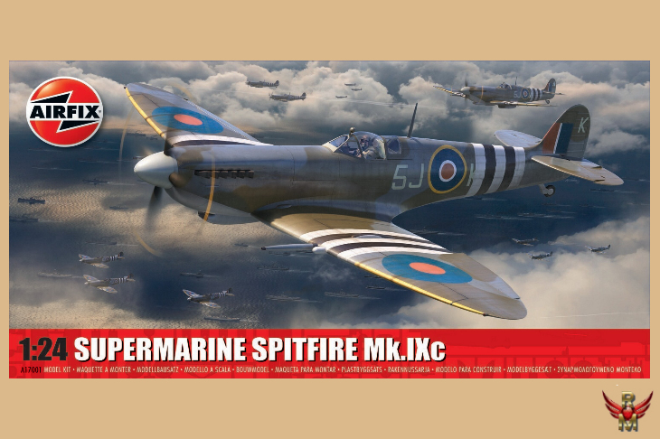 Civiel begaan afstuderen Airfix 1/24 Supermarine Spitfire Mk IXc - Rowasp Modelbouw