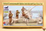 Bronco Models 1/35 British/Commonwealth Bofors Anti Aircraft Gun Crew Set