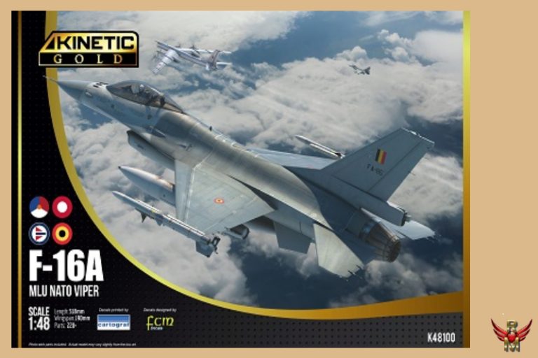 Kinetic 1/48 F-16A MLU Block 20 Nato Viper Gold Series
