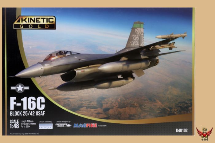 Kinetic 1/48 US F-16C BLK 25 USAF