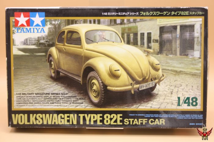 Tamiya 1/48 German Volkswagen Type 82E Staff Car