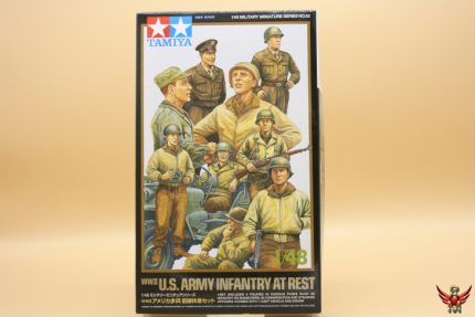 Tamiya 1/48 WWII US Army Infantry at Rest