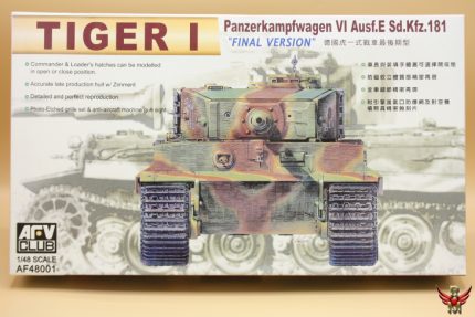 AFV Club 1/48 Panzerkampfwagen VI Ausf E Sd Kfz 181 TIGER I
