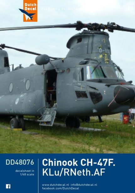 Dutch Decal 1/48 Chinook CH-47F KLu/RNeth AF
