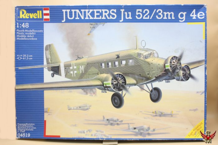 Revell 1/48 Junkers Ju 52/3m G 4e