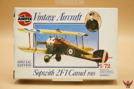 Airfix 1/72 Sopwith 2F1 Camel 1918 Vintage Aircraft Special Edition
