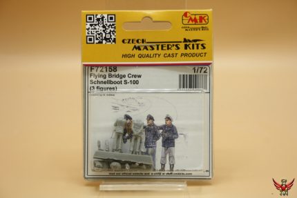 CMK 1/72 German Flying Bridge Crew Schnellboot S-100