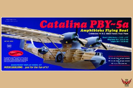 Guillow's 1/28 Catalina PBY-5A Amphibius Flying Boat