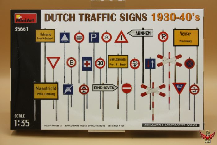MiniArt 1/35 Dutch Traffic Signs 1930-40