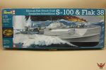 Revell 1/72 German Fast Attack Craft S-100 with Flak 38