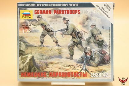 Zvezda 1/72 German Paratroops 1939-1942