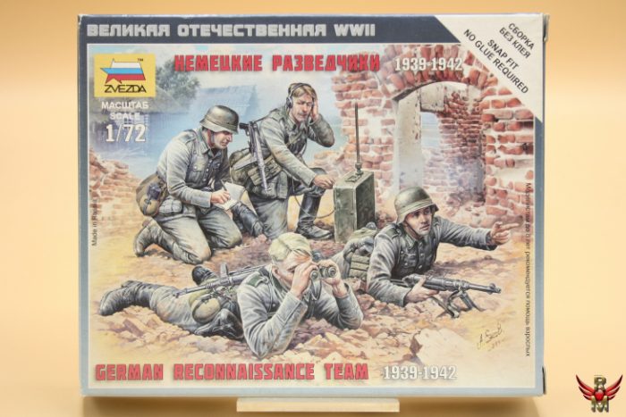 Zvezda 1/72 German Reconnaissance Team 1939-1942