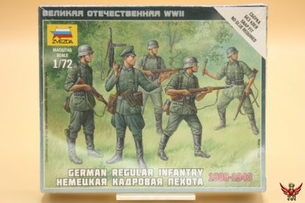 Zvezda 1/72 German Regular Infantry 1939-1943