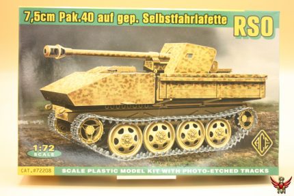 ACE 1/72 German 75mm PAK 40 auf gep Selbtfahrlafette RSO