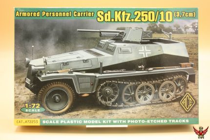 ACE 1/72 German Armored Personnel Carrier Sd Kfz 250/10