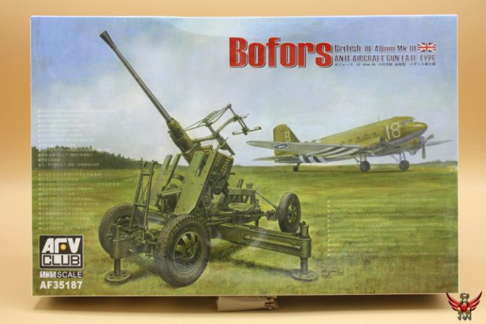 AFV Club 1/35 Bofors 40mm Mk III Anti Aircraft Gun British Version