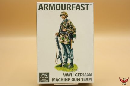 ARMOURFAST™ 1/72 WWII German Machine Gun Team