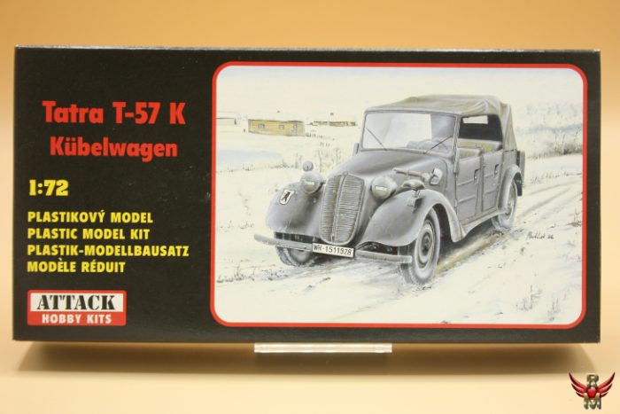 Attack Hobby Kits 1/72 Tantra T-57 K Kübelwagen