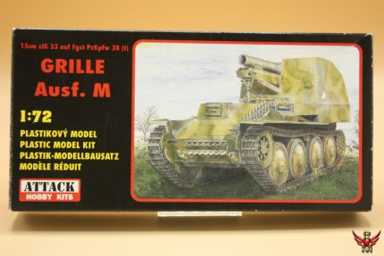 Attack Hobby Kits 1/72 German 5cm sIG 33 auf Fgst Pz Kpfw 38t Grille Ausf M