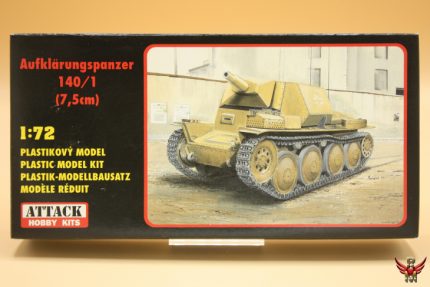 Attack Hobby Kits 1/72 German Aufklärungspanzer 140/1 75mm