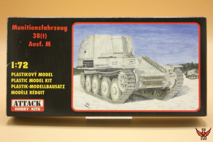 Attack Hobby Kits 1/72 German Munitionsfahrzeug 38t Ausf M