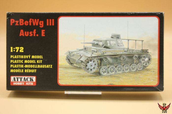 Attack Hobby Kits 1/72 German PzBefWg III Ausf E