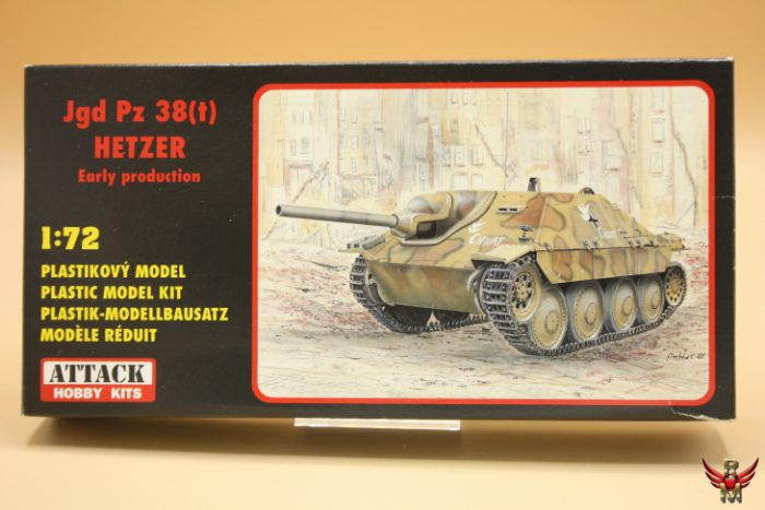 Attack Hobby Kits 1/72 German Jgd Pz 38t Hetzer