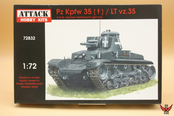 Attack Hobby Kits 1/72 German Pz Kpfw 35t/ LT vz 35