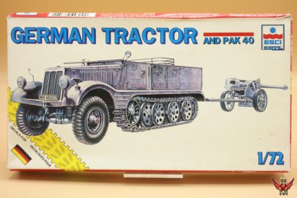 ESCI 1/72 German Tractor and PAK 40 New Series