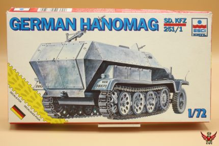 ESCI 1/72 German Hanomag Sd Kfz 251/1 New Series