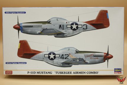 Hasegawa 1/72 P-51D Mustang Tuskegee Airmen Combo LIMITED EDITION