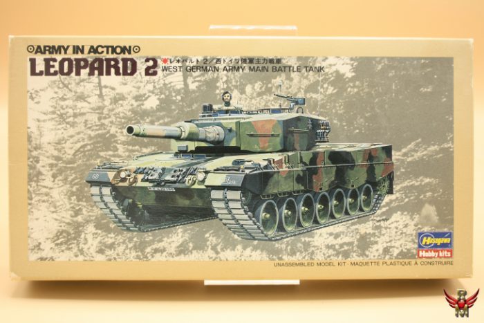 Hasegawa 1/72 Leopard 2 west german main battle tank