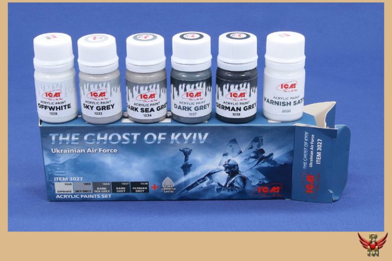 ICM The Ghost of Kyiv Paintset Ukranian Air Force