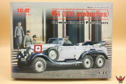 ICM 1/35 German G4 1939 Production Staff car with Passengers