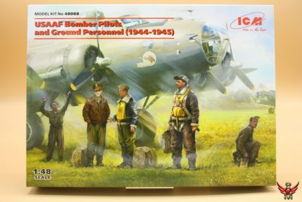 ICM 1/48 USAAF Bomber Pilots and Ground Personnel 1944-1945