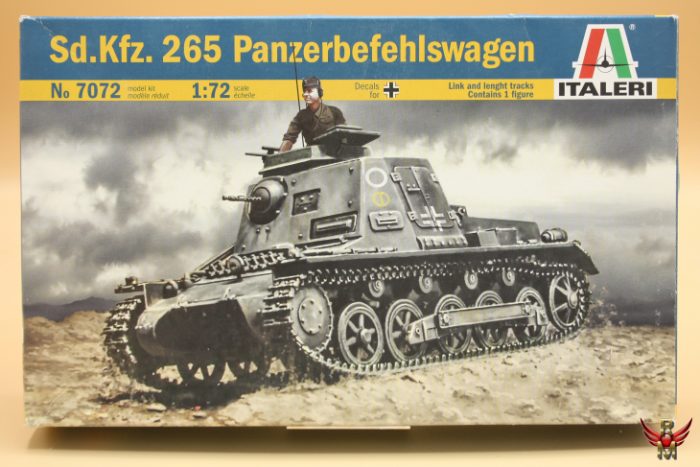 Italeri 1/72 German Sd Kfz 265 Panzerbefehlswagen