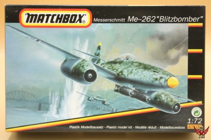 Matchbox 1/72 German Messerschmitt Me 262 Blitzbomber