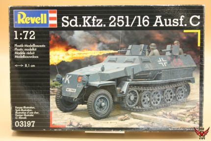 Revell 1/72 German Sd Kfz 251/16 Ausf C