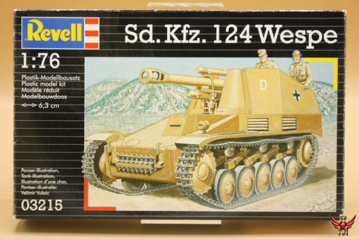 Revell 1/76 German Sd Kfz 124 Wespe