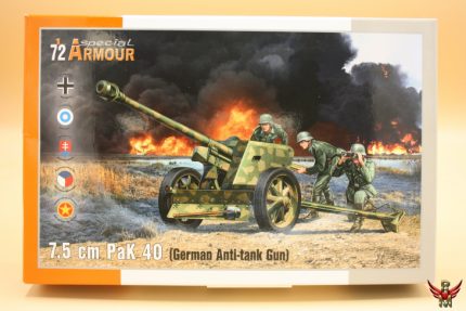 Special Armour 1/72 German 75mm PAK 40 Anti Tank Gun